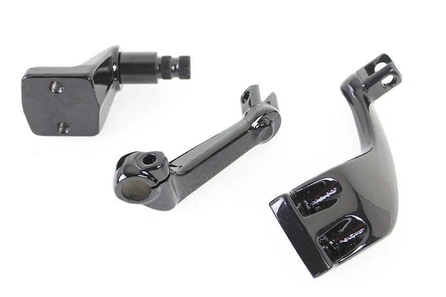 FXR Replica Mid Shift Foot Peg Mounting Bracket Set - CHROME or